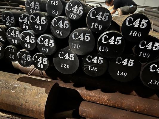 C45 S45C उच्च प्रभाव शक्ति मिश्र धातु उपकरण स्टील तेल बुझाने वैक्यूम गर्मी उपचार