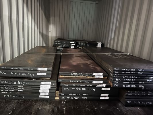 1.2312 आसान मशीनिंग प्लास्टिक मोल्ड स्टील प्लेट मिश्र धातु स्टील प्लेट